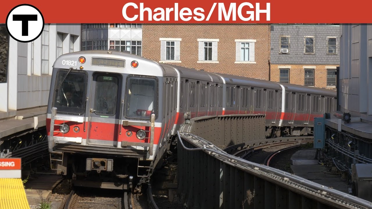 MBTA Red Line at Charles/MGH - YouTube