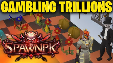 I WON TRILLIONS Gambling on the BIGGEST Custom PvP RSPS in 2025 (300+ Players Online) - SpawnPK RSPS