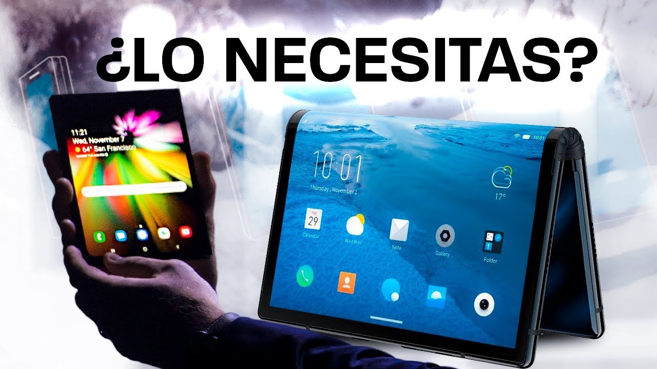 Samsung presenta EL FUTURO del smartphone | PANTALLAS FLEXIBLES - YouTube