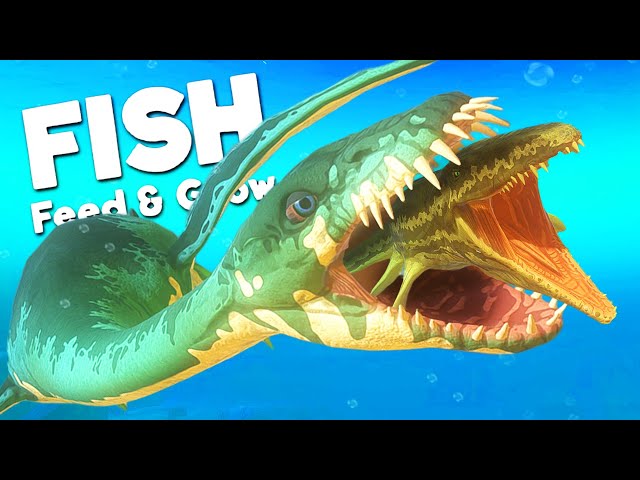 PLAY AS A FISH & TRY TO SURVIVE!! (Feed and Grow Fish) 