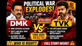 DMK vs TVK Face-Off Intensifies After Arrest Controversy | Tamil Nadu Politics Heats Up