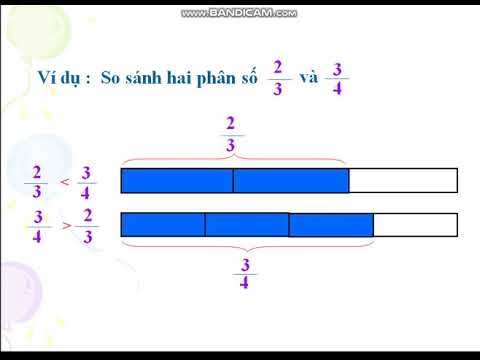 Video HDHT lớp 4 môn: Toán, Bài: So sánh hai phân số khác mẫu số
