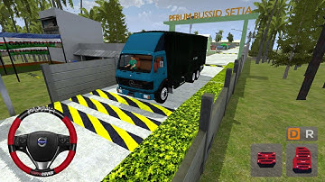 Bus Simulator Indonesia Speed Breaker Road Map - Mercedes-Benz truck Mod For Bussid - Android Game