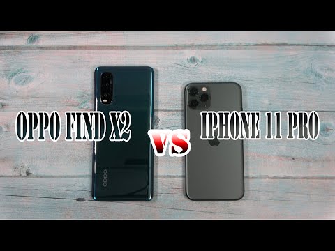 Oppo Find X2 vs Apple iPhone 11 Pro | SpeedTest and Camera comparison
