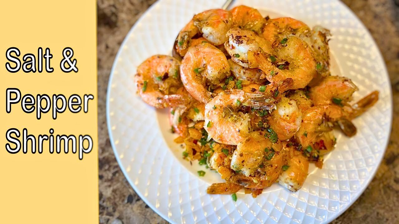 How to make CRISPY Chinese salt and pepper shrimps like a pro YouTube
