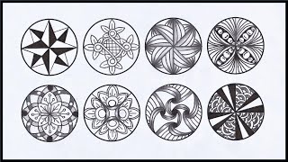젠탱글 기초패턴 20 / Zentangle Patterns / Doodle Patterns