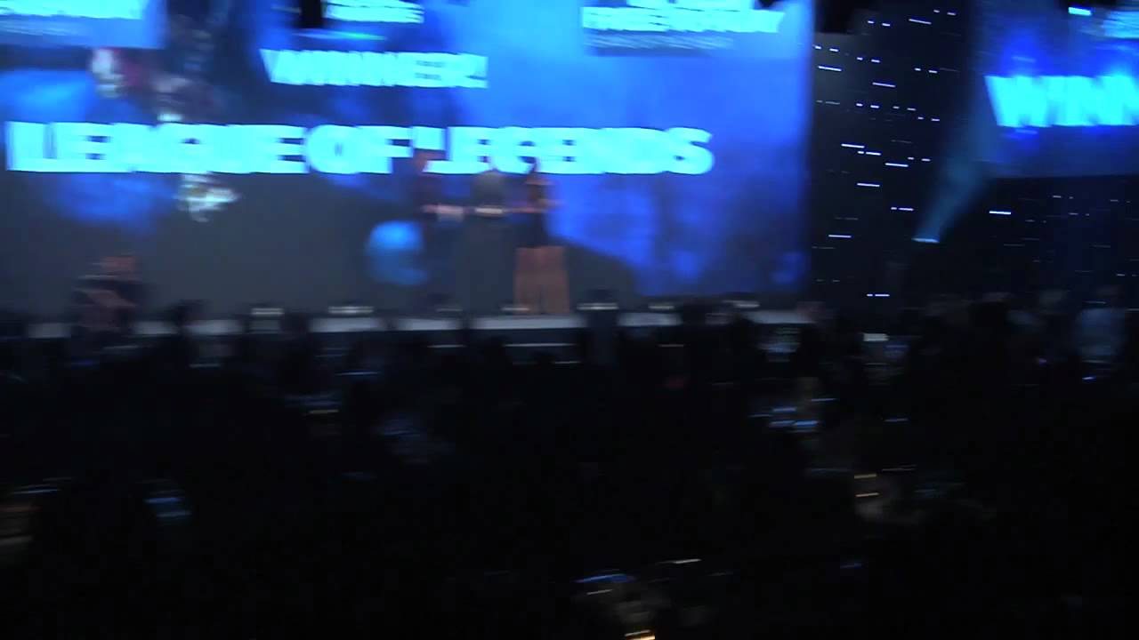 GamesMaster Golden Joystick Awards 2011 - Best Free-to-play Award Presentation