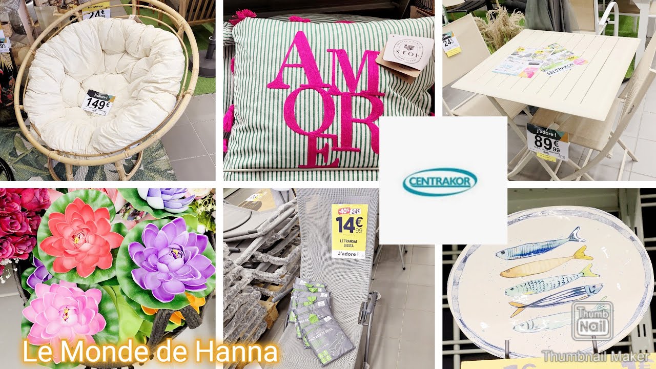 CENTRAKOR ARRIVAGE 11-05 JARDIN EXTÉRIEUR SUMMER