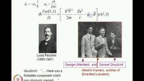 Mod-01 Lec-37 Stark- Zeeman Spectroscopy