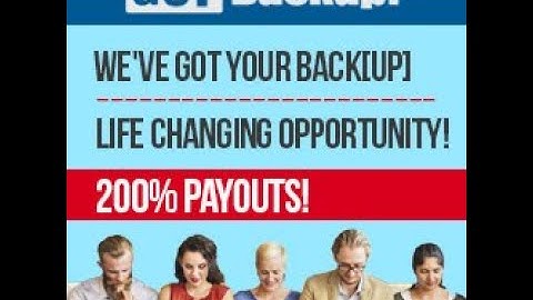 Gotbackup in 4 minutes! MUST WATCH THIS!