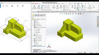 SolidWorks Tutorial 14 – 3D Block Modeling Step-by-Step