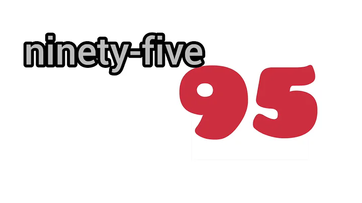 How to Pronounce Ninety-five in British English
