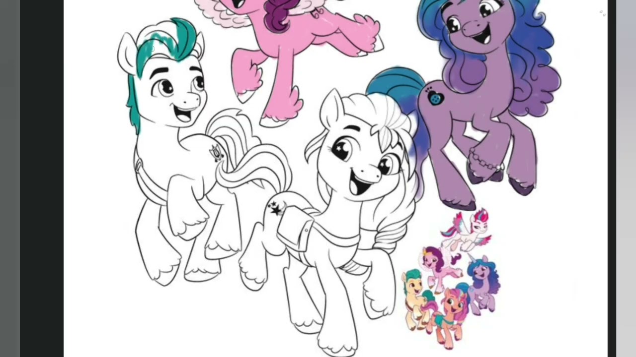 Coloring MLP Twilight Sparkle 🦄 | Learn Colors with My Little Pony | Colorin Art Pad