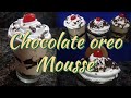 Chocolate oreo mousse   shaz creation