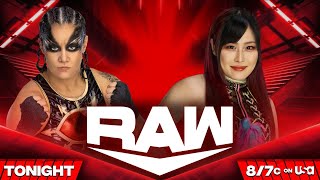 WWE RAW: Shayna Baszler Vs IYO SKY #WWERAW #WWE2K24