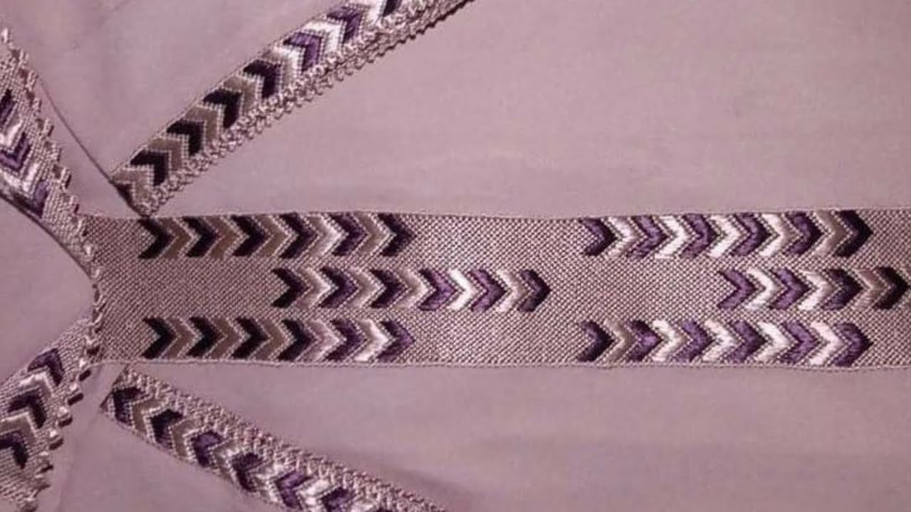 أجي تشوفي كفاش تخدمي راندة لعصرية، طرز رباطي فوق راندة ، جلابة براندة العصرية جديد جلابة رمضان 2022