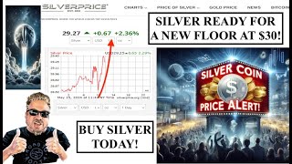 SILVER RED ALERT! WATCH FOR $30/oz SILVER TURN INTO A FLOOR!! (Bix Weir)