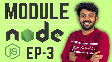 Modules and Require in Node.js | Node.js Ep - 3 | code io - Tamil