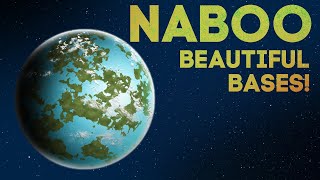 Beautiful Paradise Earth-Like | Naboo Base Showcase! | No Man's Sky