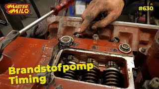 Brandstofpomp timing dieselmotor (BMP motorrevisie deel 12) #630