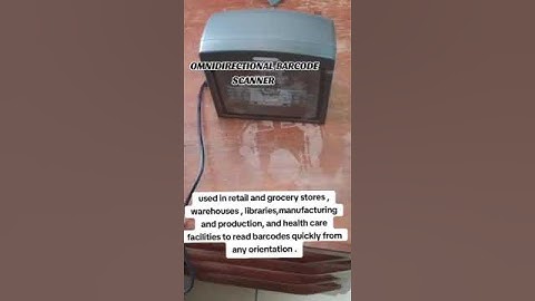 Omnidirectional barcode scanner/@movetech.co.ke