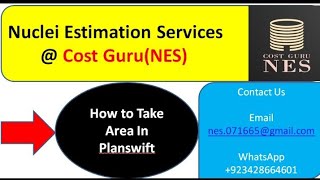 How To Take Area In Planswift || Area Key's Function In Planswift || US/UK/Australia Cost Estimation screenshot 5