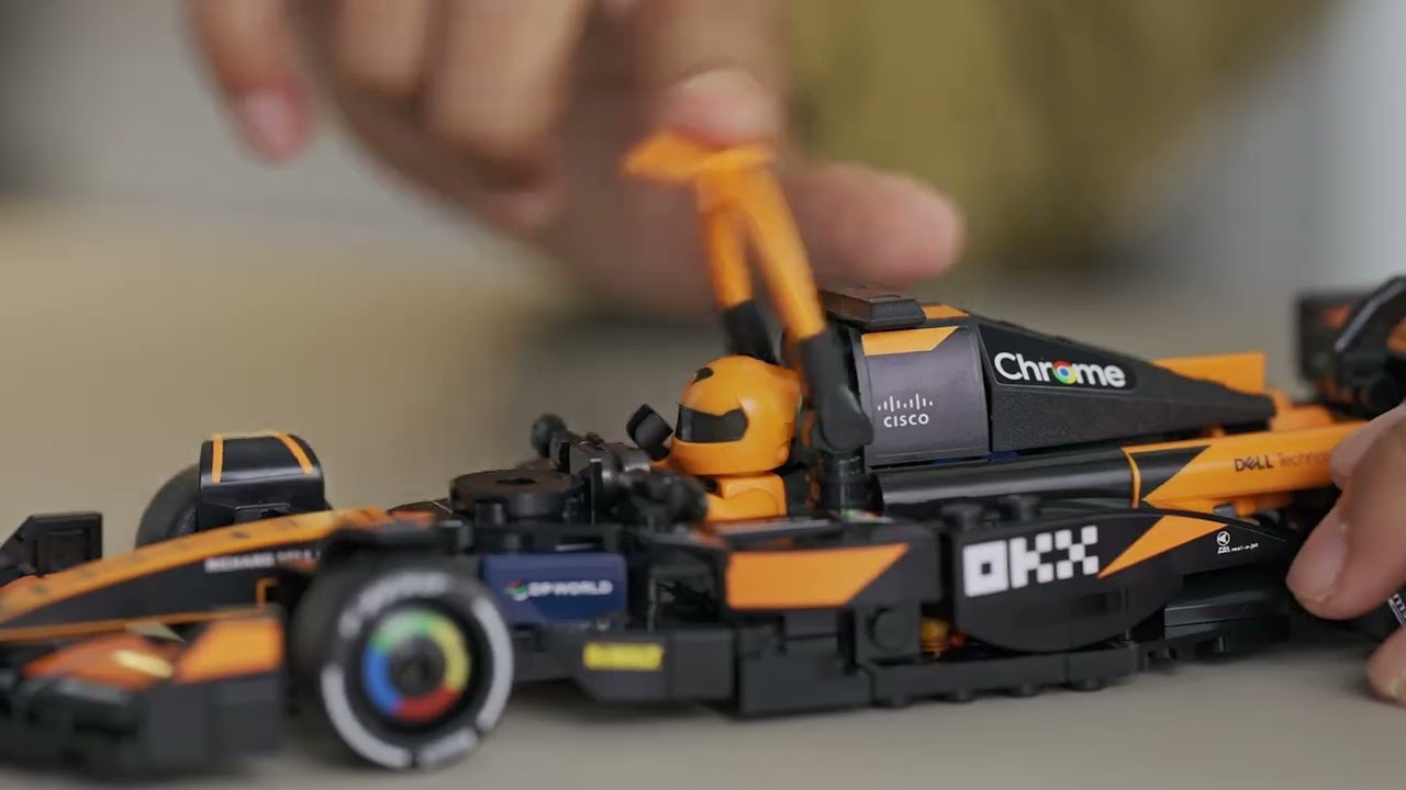 LEGO Speed Champions McLaren F1 Team MCL38 Yarış Arabası 77251