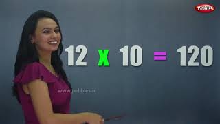 Table of 12 in Gujarati | 12 ગુજરાતી ઘડિયા | Multiplication Tables in Gujarati | Pebbles Gujarati
