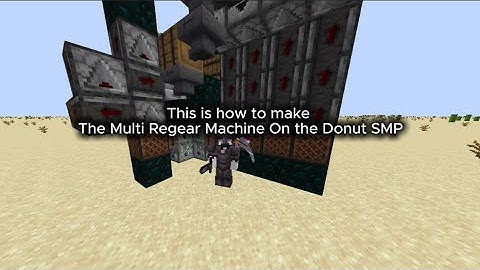 This Is How To Make The Multi Person Auto Regear Machine On The Donut Smp