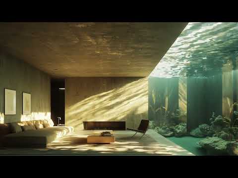 Brutalist Ambient Living Room Infinity 