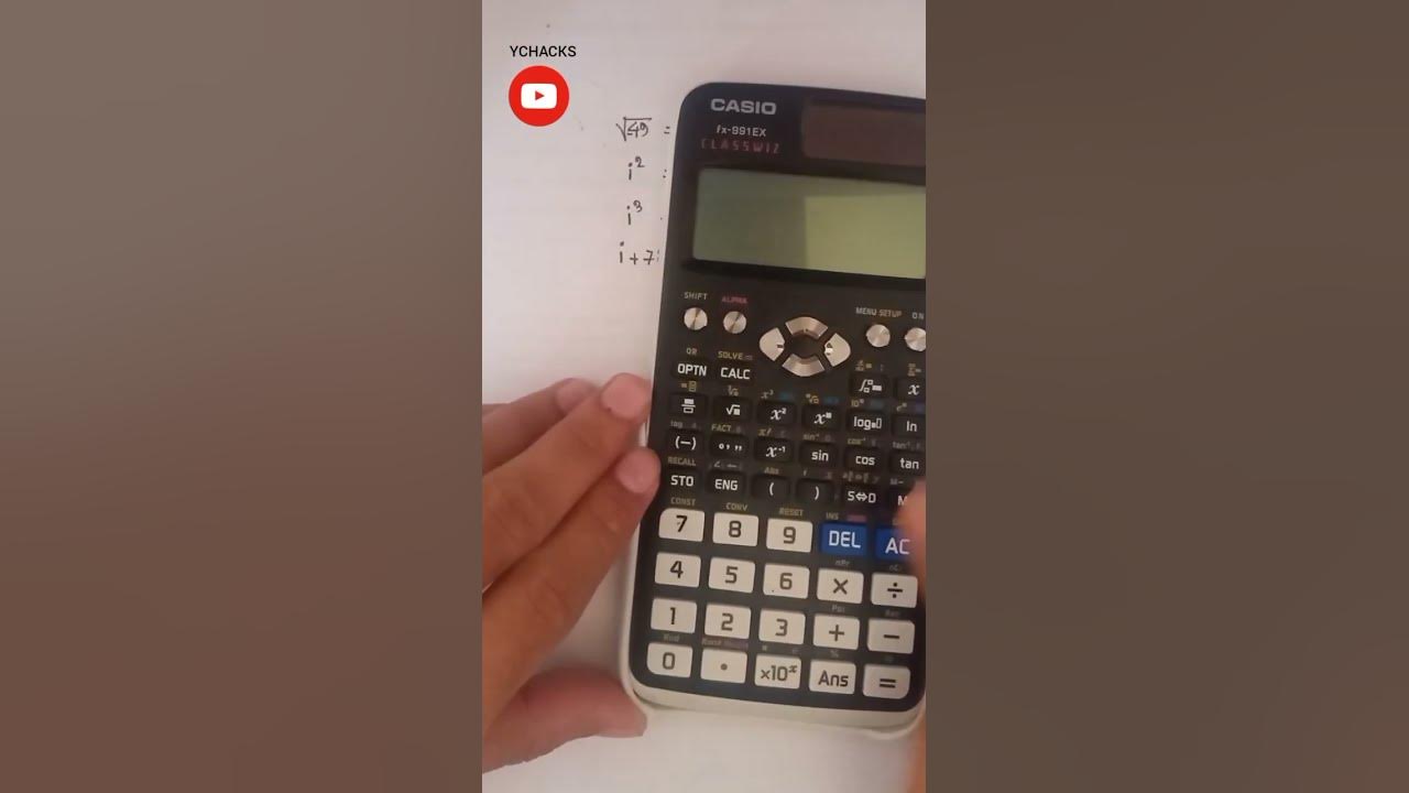 How to do complex numbers simple maths in fx 991ex scientific