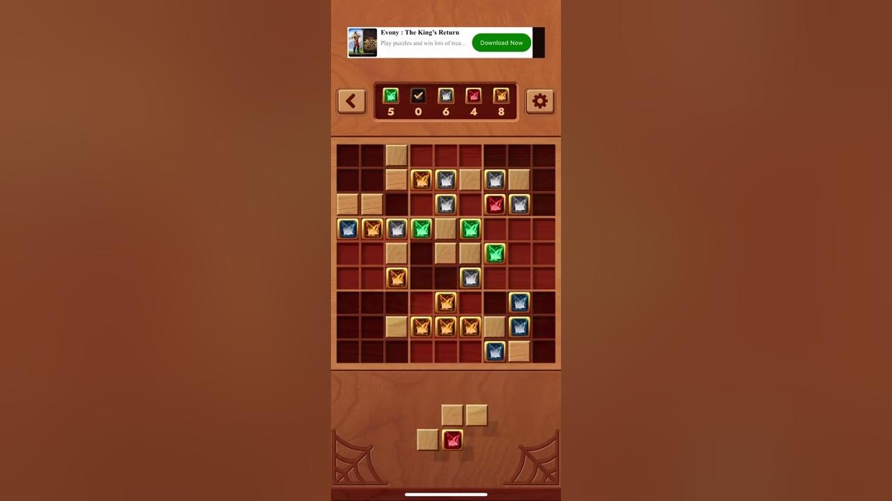 Woodoku Journey Level 48 5 YouTube