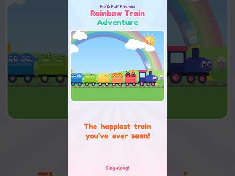 Rainbow Train Colors — short colour song
