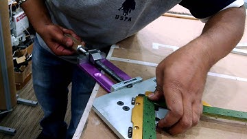 Join picture frame with  Master clamp angle adustment, no joining gaps