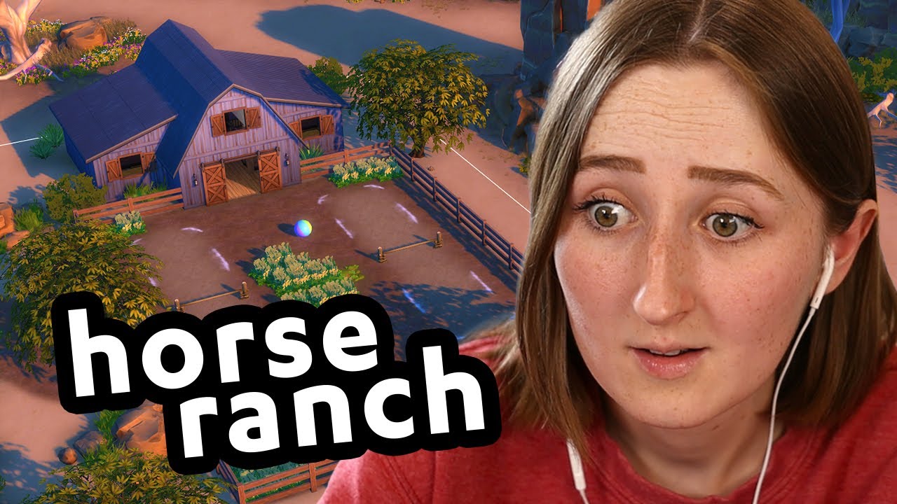 i built an ENORMOUS horse ranch for my sims
