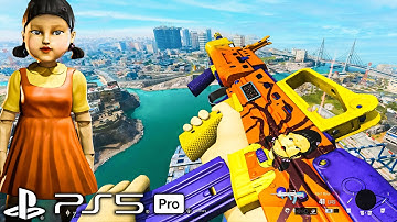 WARZONE BLACK OPS 6 SOLO SQUID GAME GAMEPLAY PS5 PRO (No Commentary)