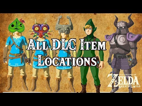 Vidéo: Emplacements Des Trésors Du Zelda DLC 1 - Explication Des Emplacements Des Tenues All Tingle, Majora's Mask, Phantom Et Midna