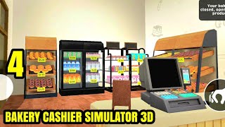 Backery Cashier Simulator 3D. 🥖 Part 4. New Products,Buy More shelves And Fridge. iOS;Android Games. screenshot 1