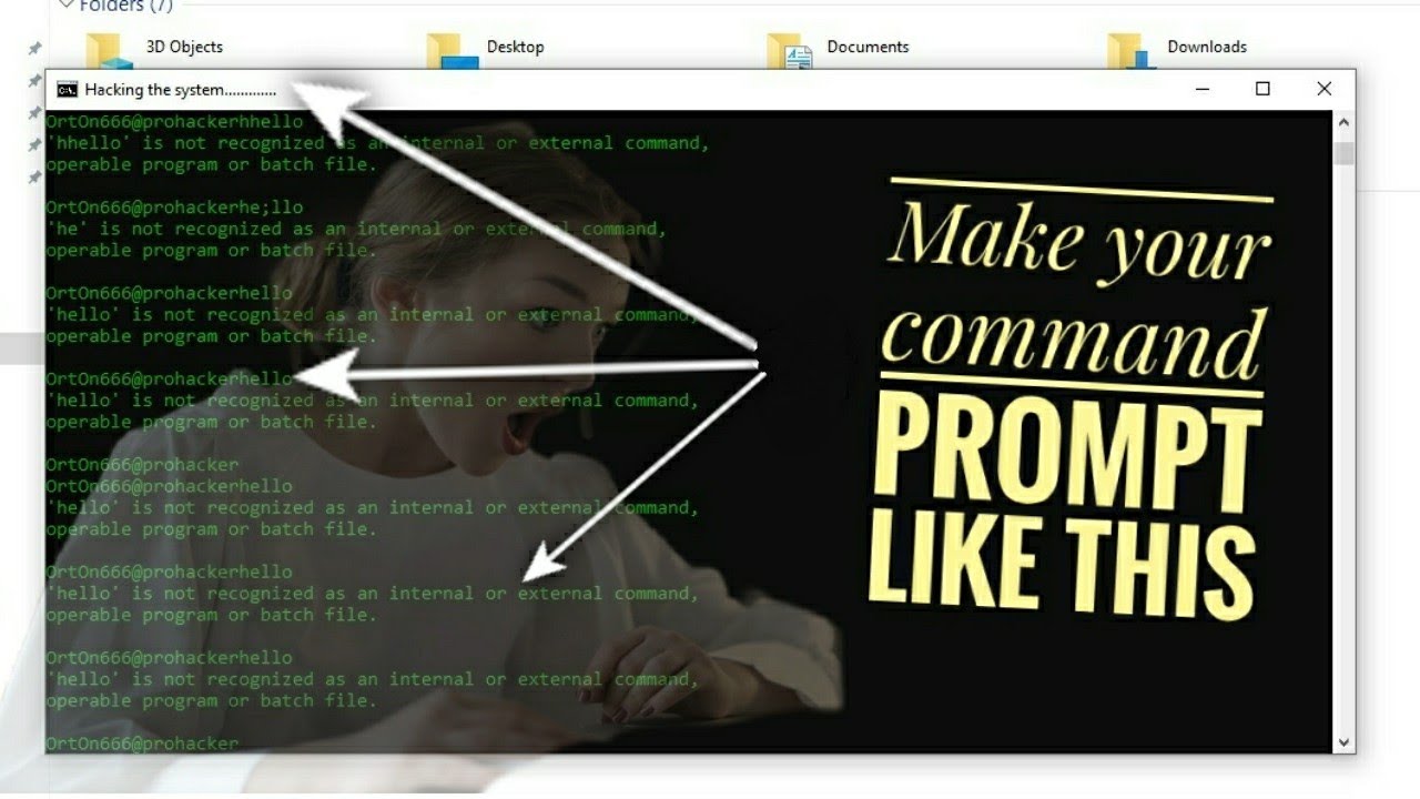 | CMD(COMMAND PROMPT) TIPS AND TRICKS | | INDRANIL KUNDU | - YouTube