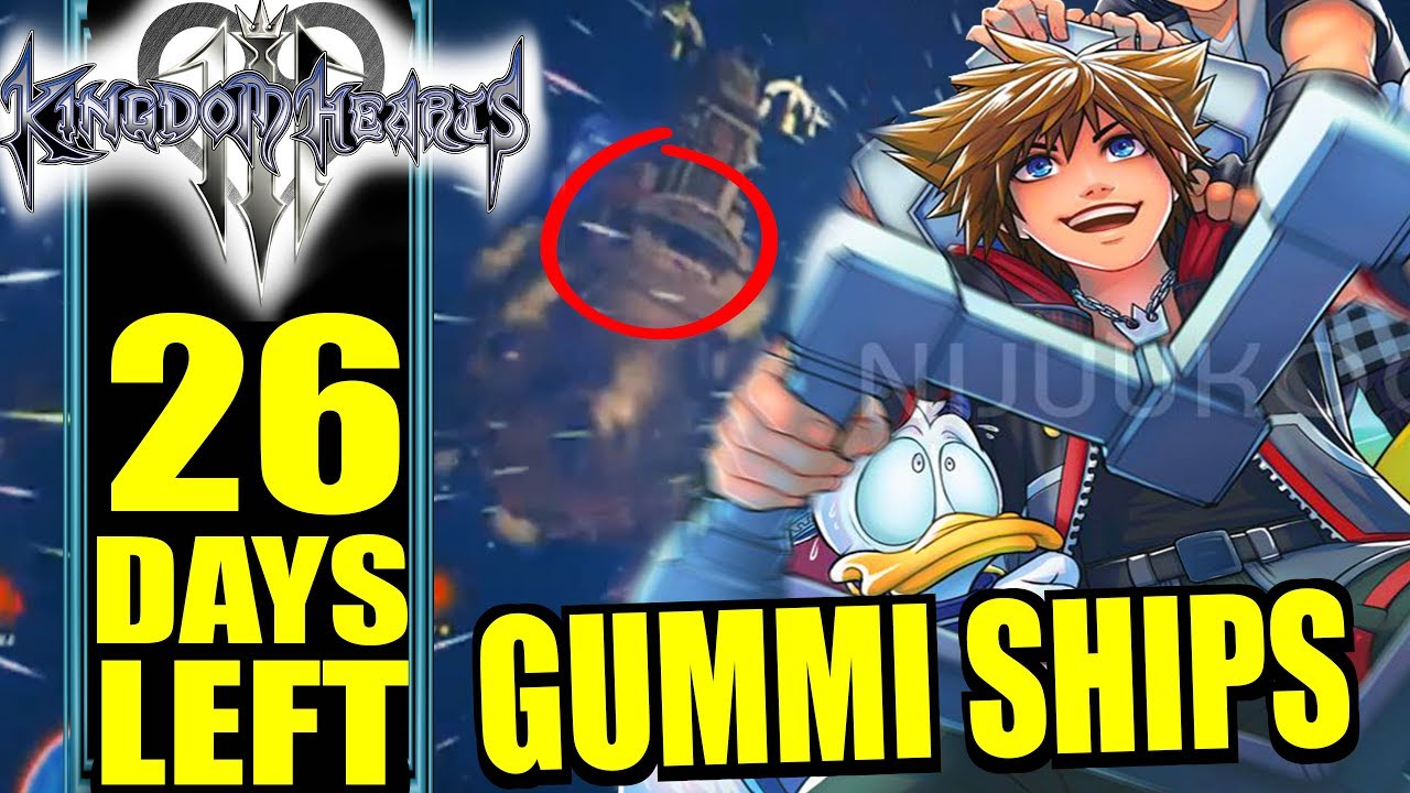 KH3 Countdown: Insight On Gummi Ships Unique Skins & More