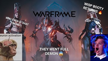 Reacting to the NEW Wisp & Harrow Proto Warframes + DEMON Frame Reveal! | TennoCon 2025 Was INSANE!