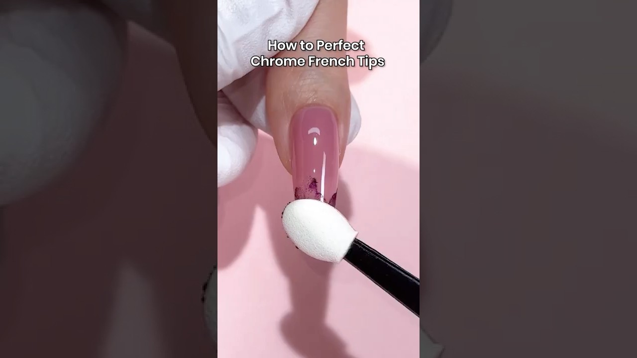 💅 Want Perfect Chrome French Tips? Here’s How!