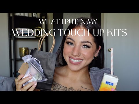 WHAT'S IN MY WEDDING TOUCH-UP KITS 