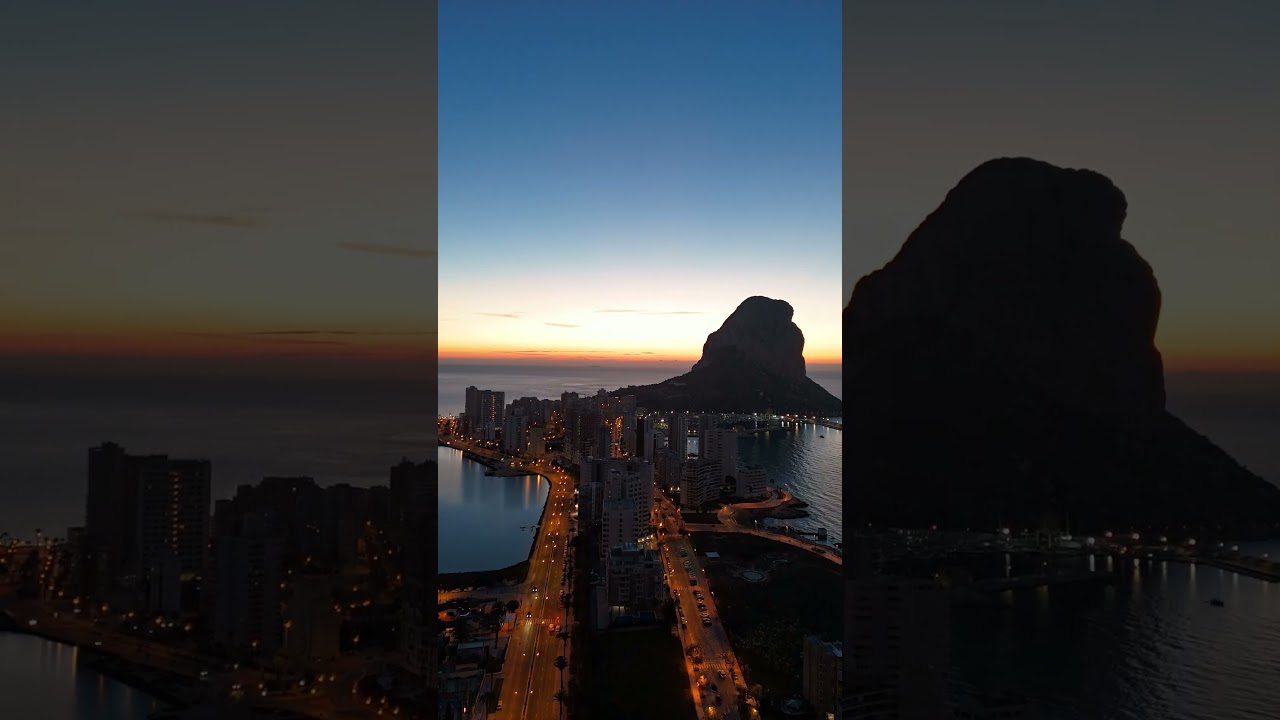 Sunrise in Calpe Spain 🇪🇸 