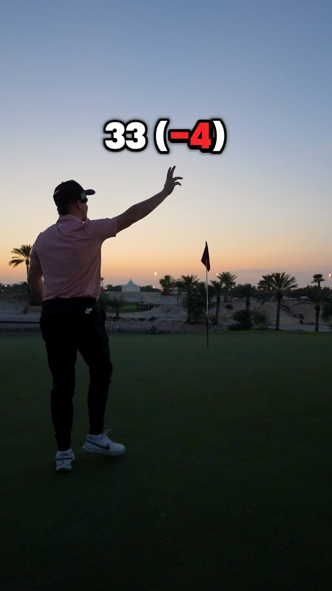 5 HOLES in 3 under par ???