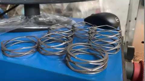 CNC control Wave Spring Coiling Machine