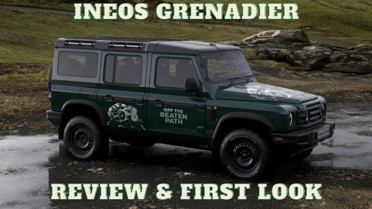 Ineos Grenadier FCEV gets BMW fuel cells, earth-warping torque