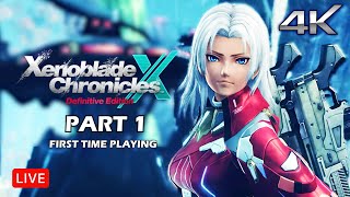 Xenoblade Chronicles X Definitive Edition First Time Playing - Part 1 (Live)