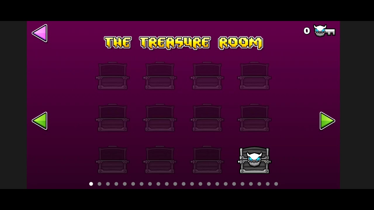 Geomerty Dash SoundTracks The Treasure Room YouTube