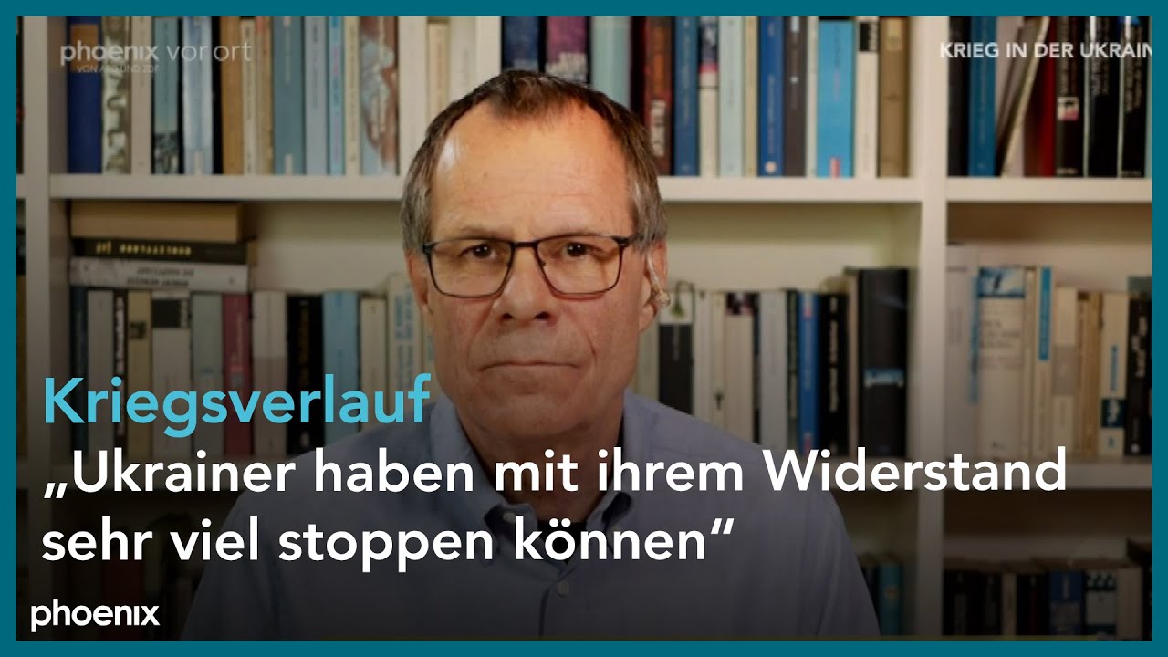 Schaltgespräch mit Thomas Wiegold (Freier Journalist und Blogger "Augen geradeaus!") am 17.03.22